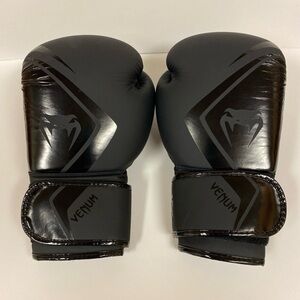 Venum Black Boxing Gloves